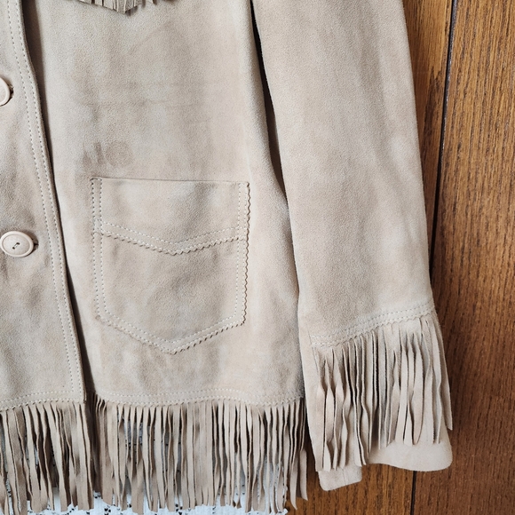 Sundance Big Sky Suede Fringe Jacket - Picture 5 of 16